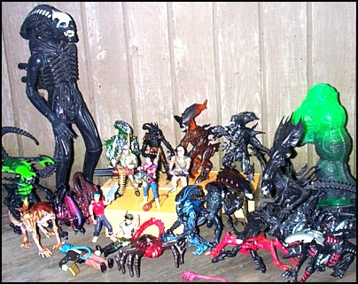 alien action figures 90s